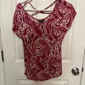 Paisley Print Women's Top - lucky brand